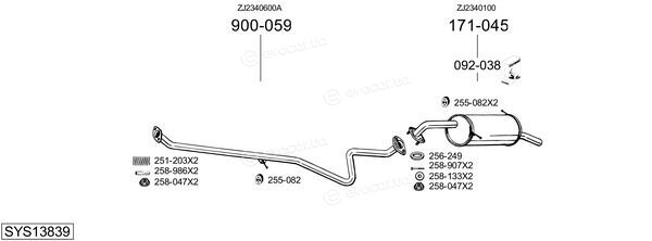 Bosal SYS13839