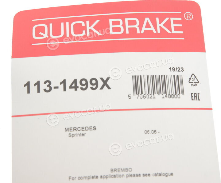 Kawe / Quick Brake 113-1499X