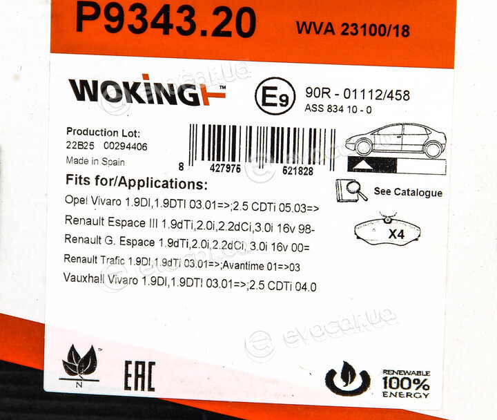 Woking P9343.20