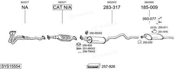 Bosal SYS15554