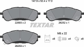 Textar 2269301
