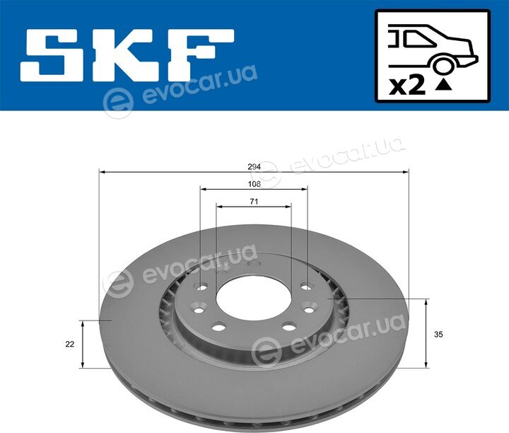 SKF VKBD 91305 V2