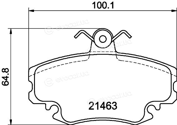 Hella Pagid 8DB 355 018-131