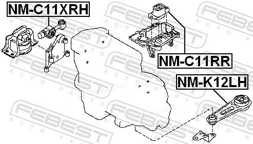 Febest NM-C11XRH