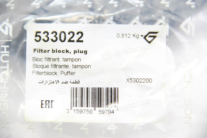 Hutchinson 533022
