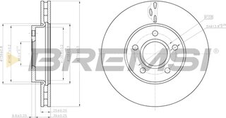 Bremsi CD8062V