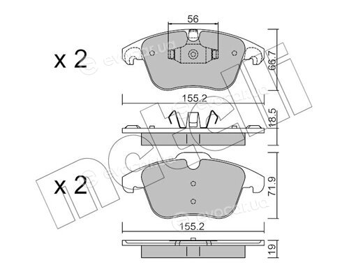 Metelli 22-0675-3