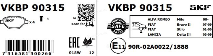 SKF VKBP 90315
