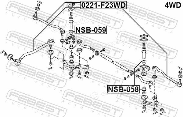 Febest 0221-F23WD