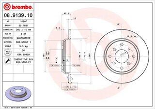 Brembo 08.9139.10