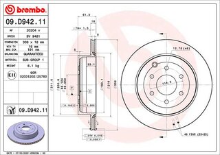 Brembo 09.D942.11