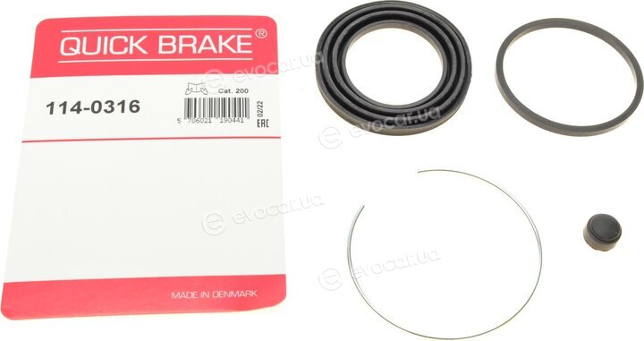 Kawe / Quick Brake 114-0316