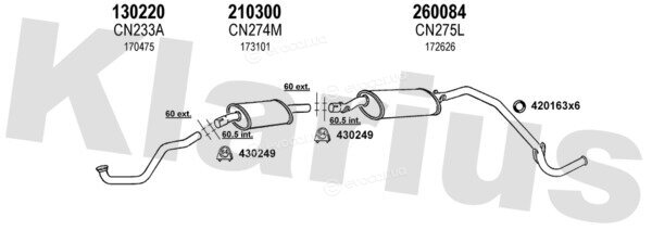 Klarius 180289E