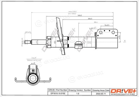 Drive+ DP1610.10.0192