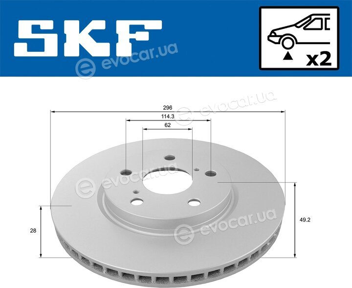 SKF VKBD 80353 V2