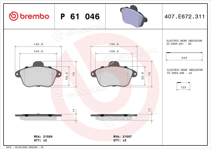 Brembo P 61 046