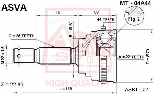 Asva MT-04A44