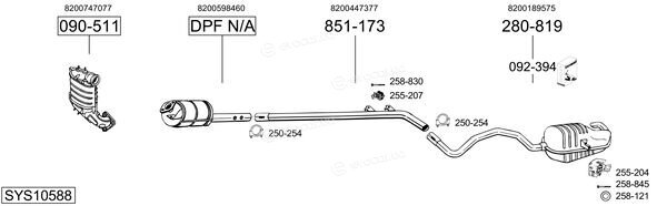 Bosal SYS10588