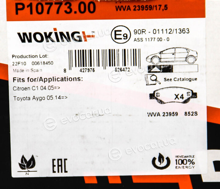 Woking P10773.00