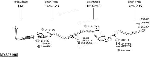 Bosal SYS08165