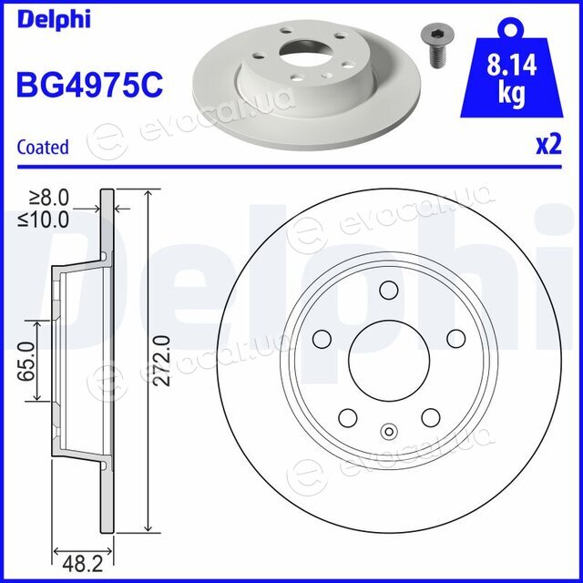 Delphi BG4975C