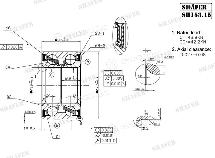 Shafer SH153.15K