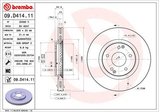 Brembo 09.D414.11
