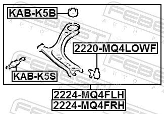 Febest 2220-MQ4LOWF