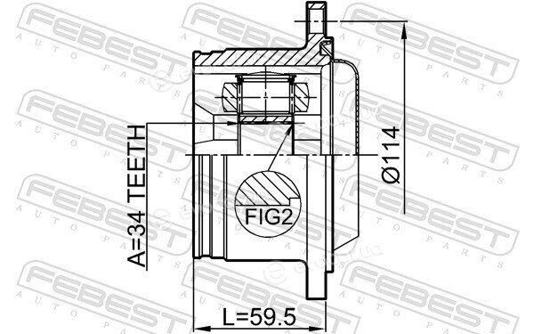 Febest 2311-829