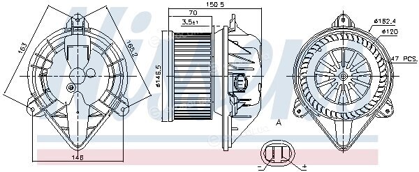 Nissens 87173