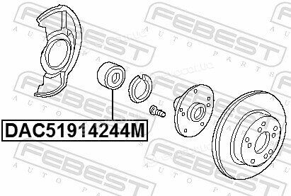 Febest DAC51914244M