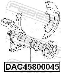 Febest DAC45800045