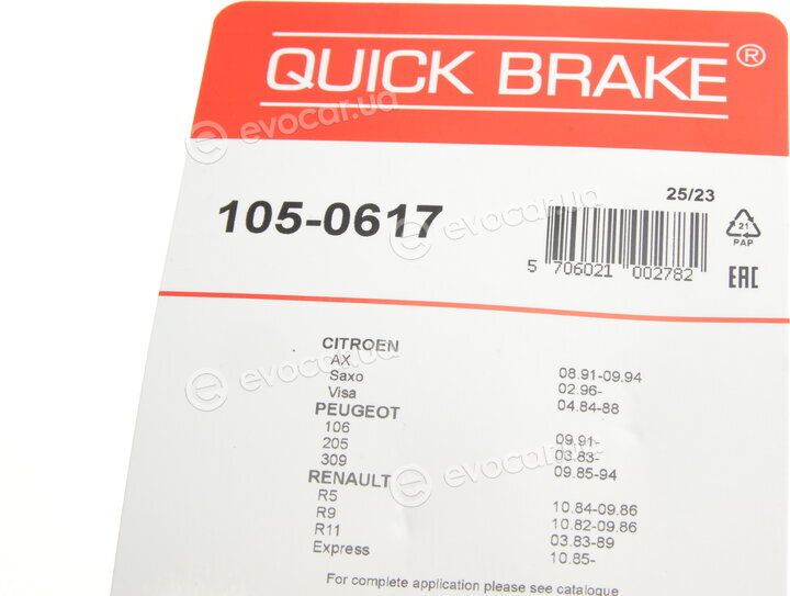 Kawe / Quick Brake 105-0617