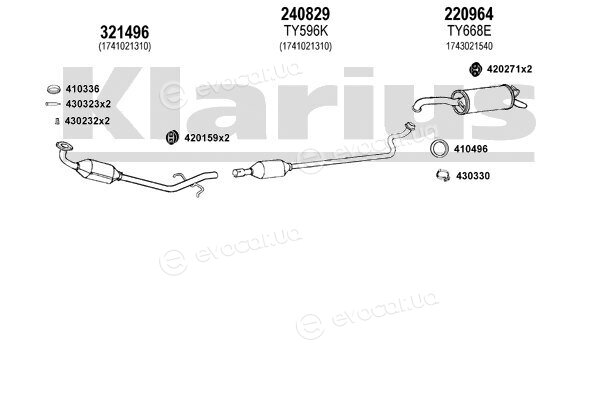 Klarius 900452E