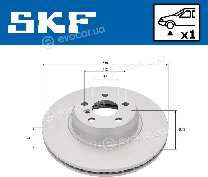 SKF VKBD 81348 V1
