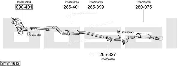 Bosal SYS11612