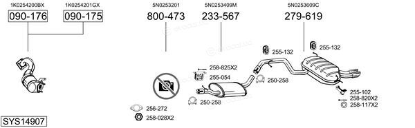 Bosal SYS14907