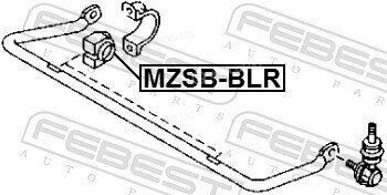 Febest MZSB-BLR