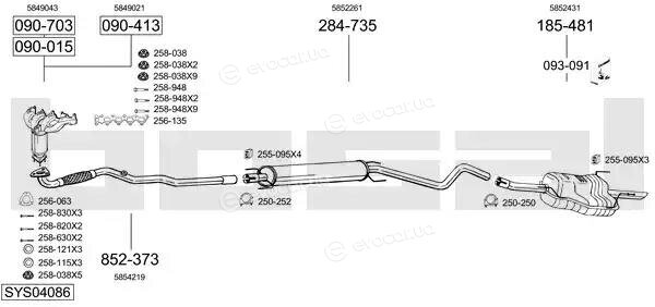 Bosal SYS04086