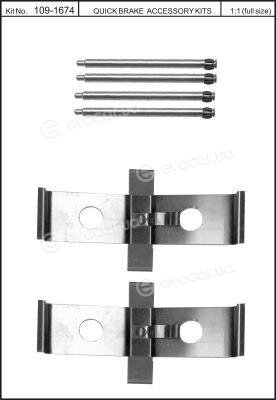 Kawe / Quick Brake 109-1674