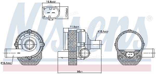 Nissens 831057