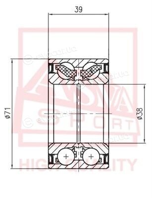 Asva DAC38710039