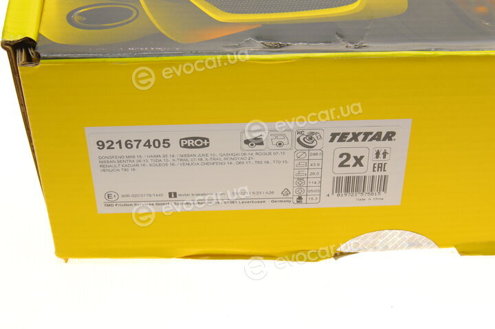 Textar 92167405