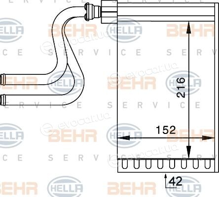 Mahle 8FH 351 024-261