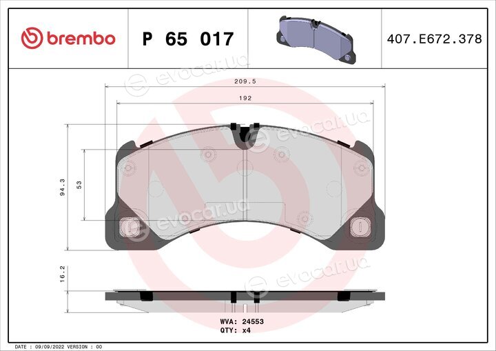 Brembo P 65 017