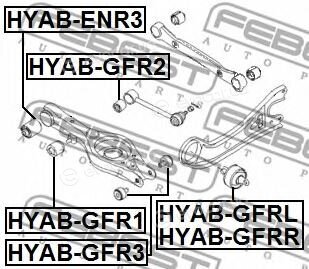 Febest HYAB-GFR3