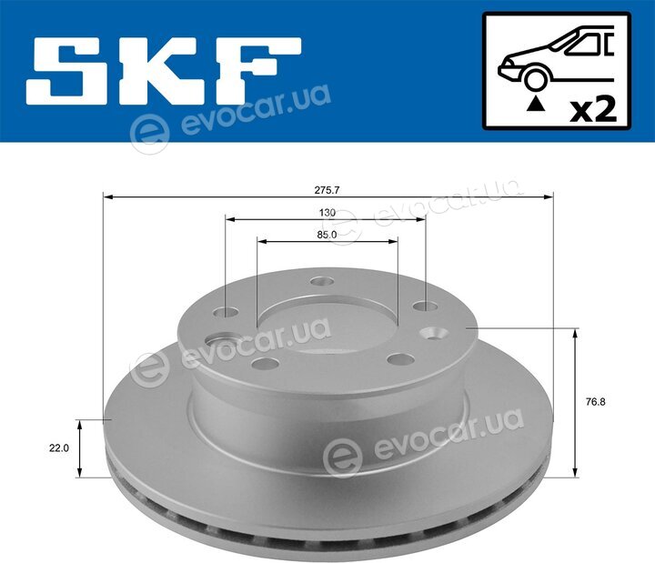 SKF VKBD 80174 V2