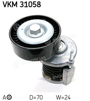 SKF VKM 31058