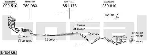 Bosal SYS05828