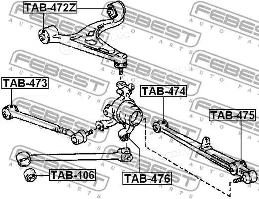 Febest TAB-475